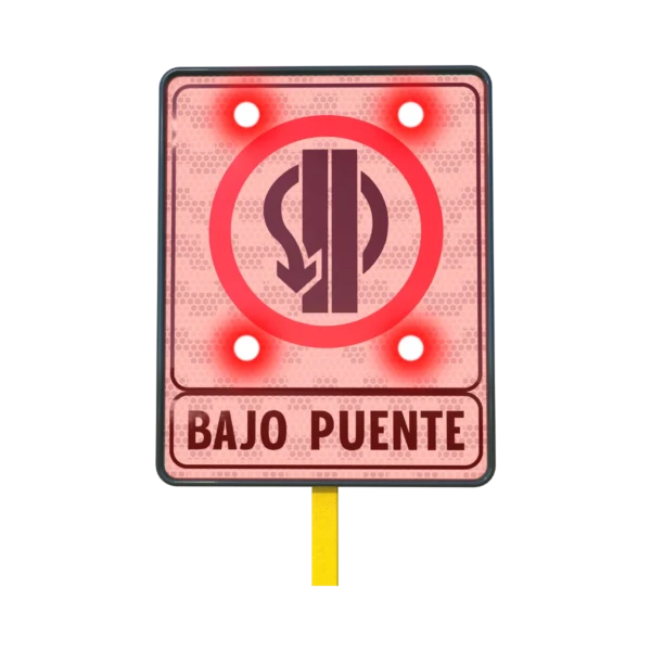 Señal Restrictiva SR-25B Retorno Salida a Desnivel