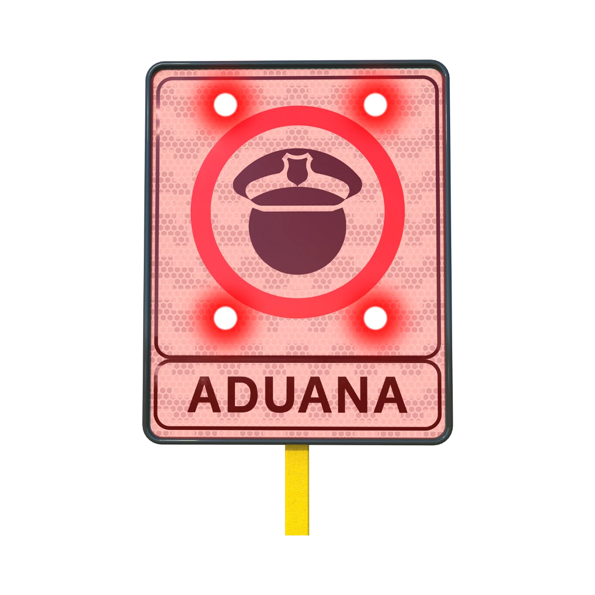 Señal Restrictiva SR-8 Inspección