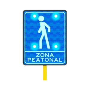 Señal Zona Peatonal