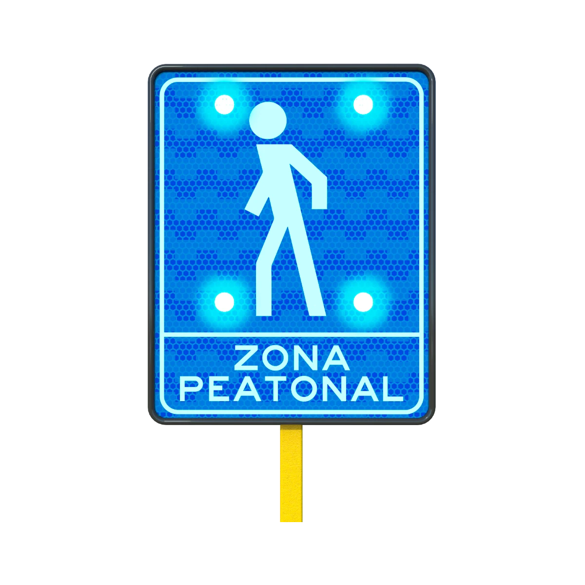 Señal Zona Peatonal