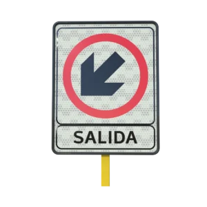 Señalamiento de Salida