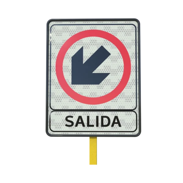 Señalamiento de Salida