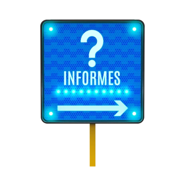 Señalamiento Informativo Vial Solar 68x68 cm
