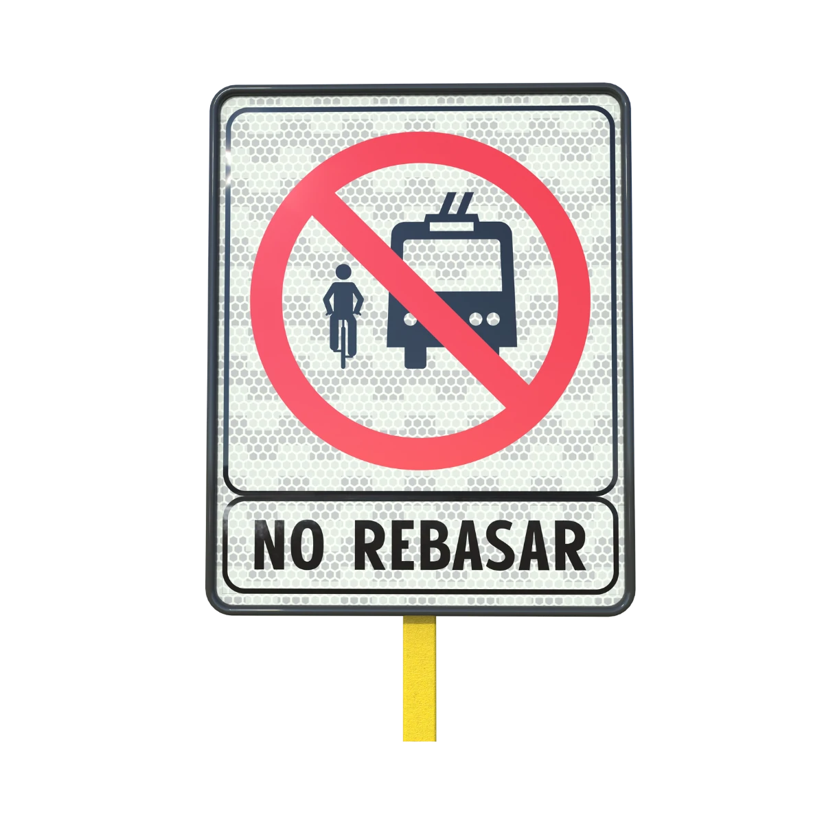 Señalamiento No Rebasar