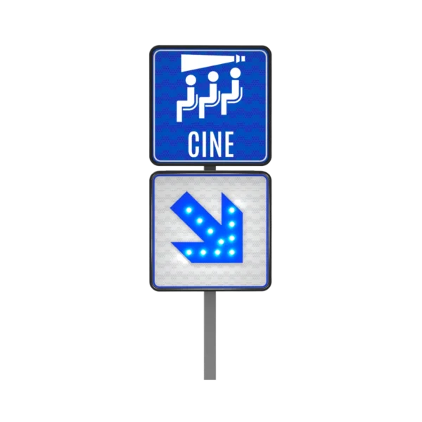 Señales de Cine Solar 61x61 cm