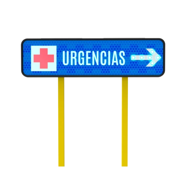 Señales de Urgencia Solar 122x30 cm