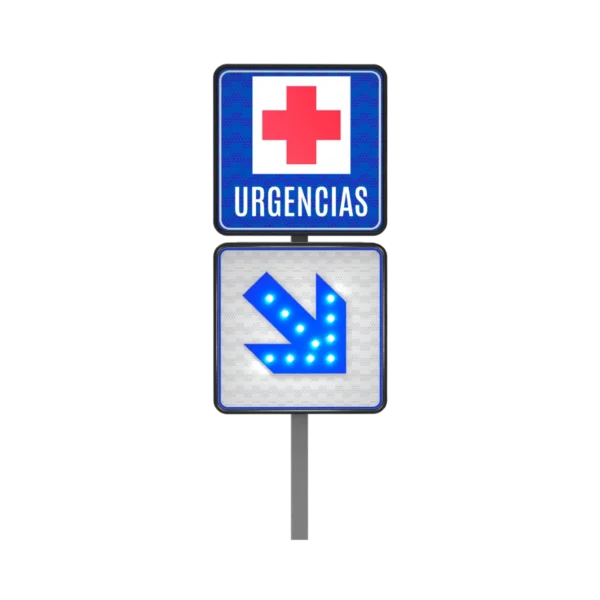 Señales de Urgencia Solar 61x61 cm