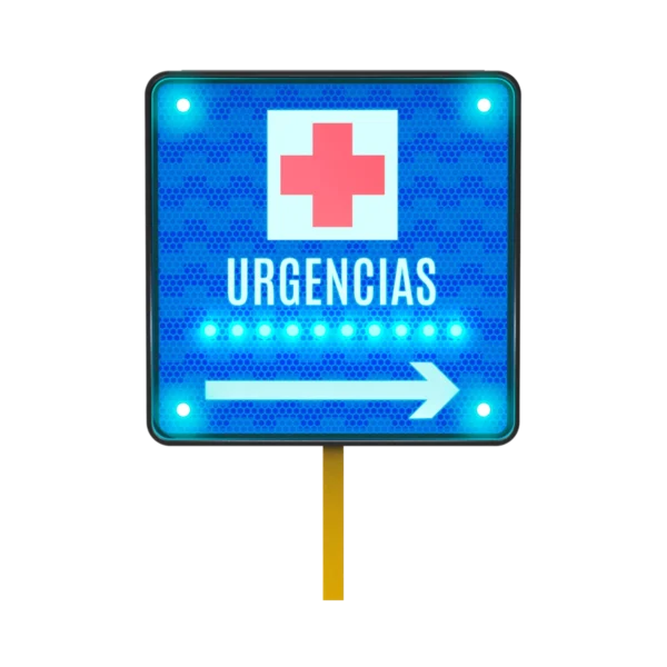 Señales de Urgencia Solar 68x68 cm