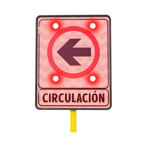 Señal Sentido de Circulación (izquierda)