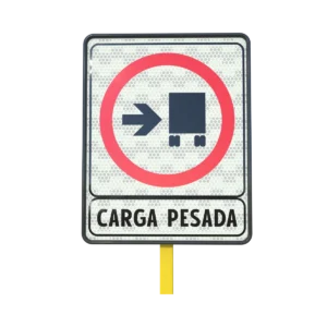 Señal Transporte de Carga Pesada