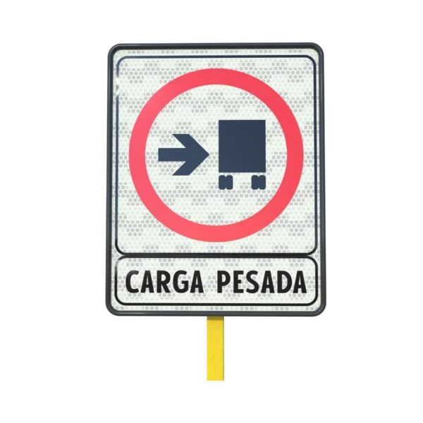 Señal Transporte de Carga Pesada