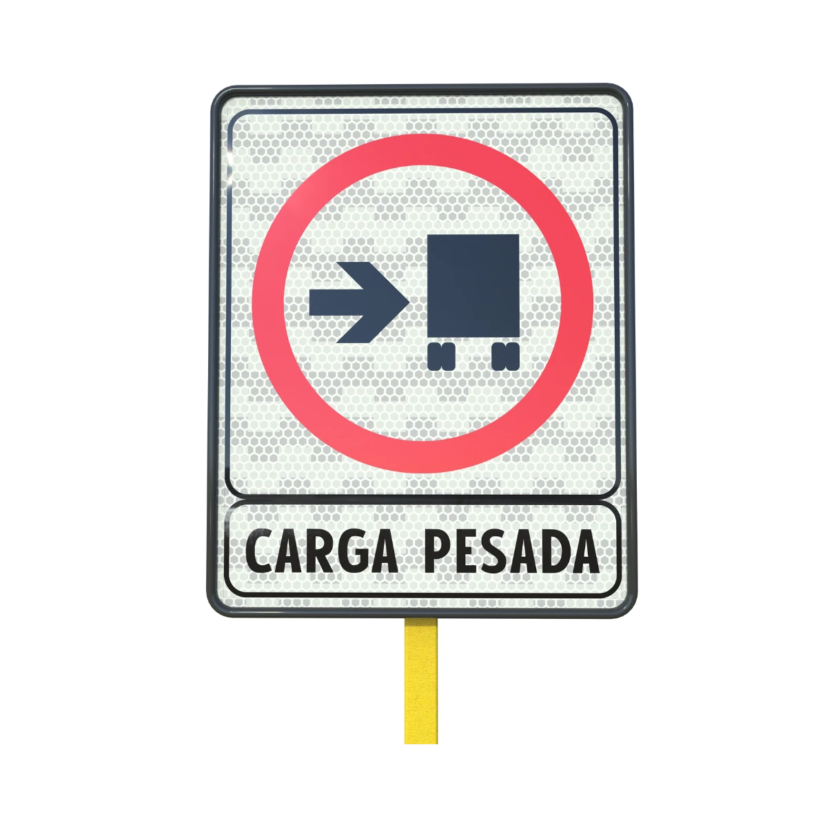 Señal Transporte de Carga Pesada