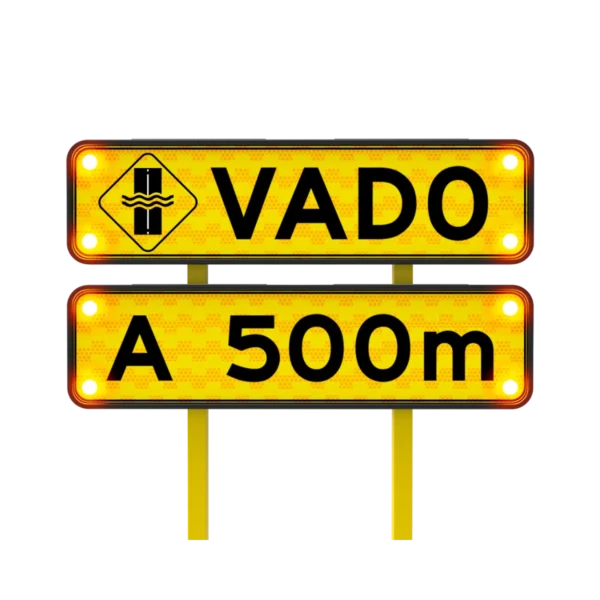 Vado Señal Solar 122x30 cm
