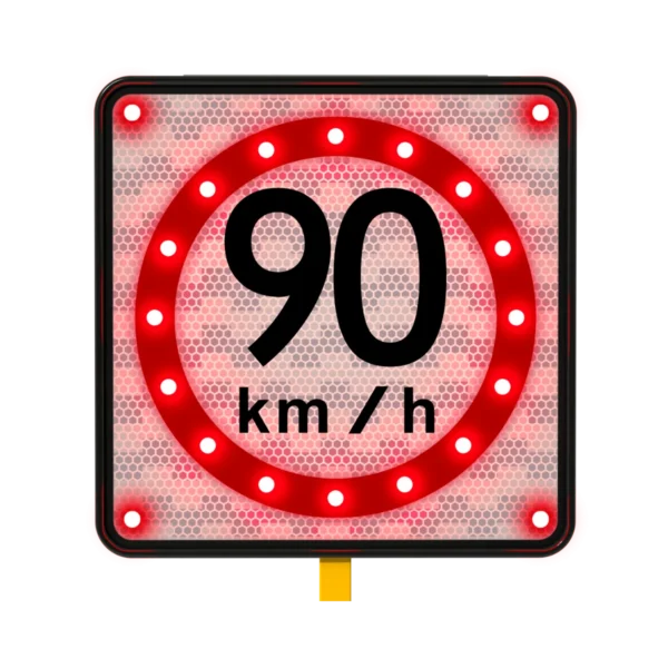 Velocidad Máxima 90 Km H Solar 71x71 cm