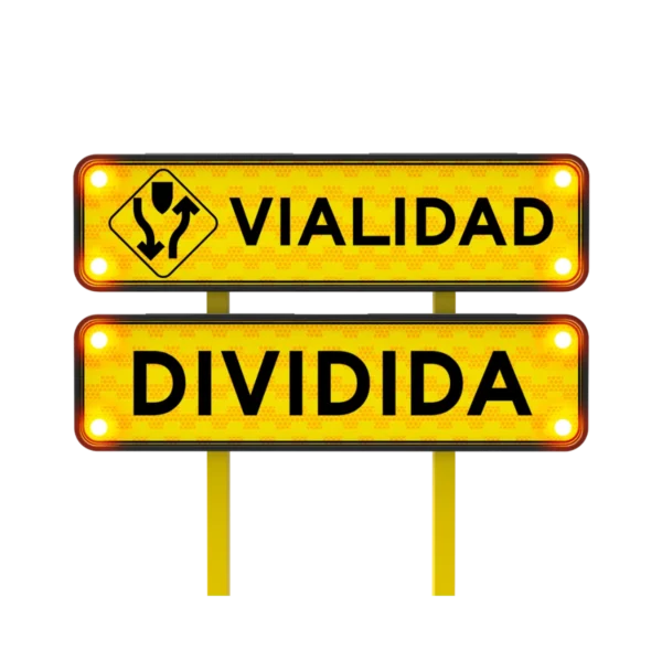 Vialidad Dividida Solar 122x30 cm