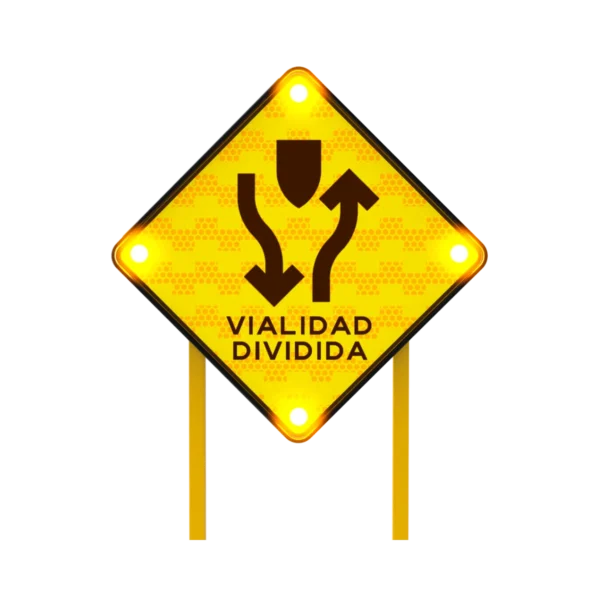 Vialidad Dividida Solar 86x86 cm