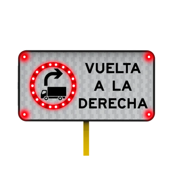 Vuelta a la Derecha Solar 122x61 cm