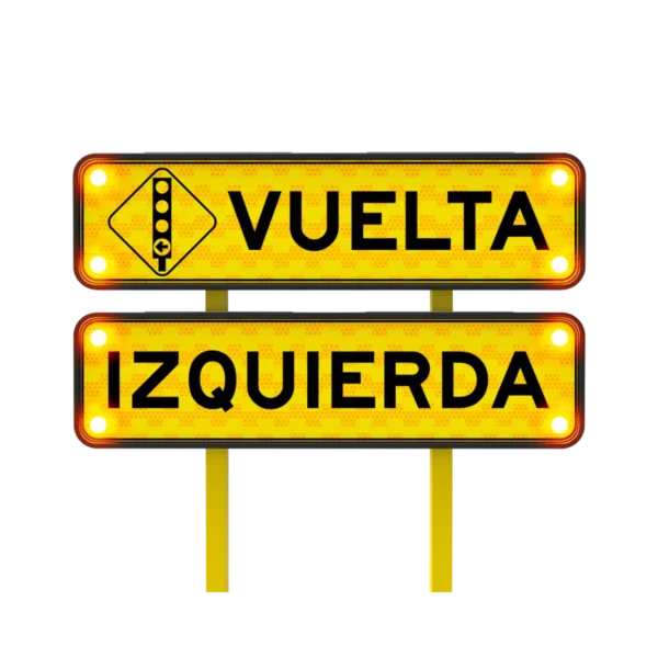 Vuelta a la Izquierda Solar 122x30 cm