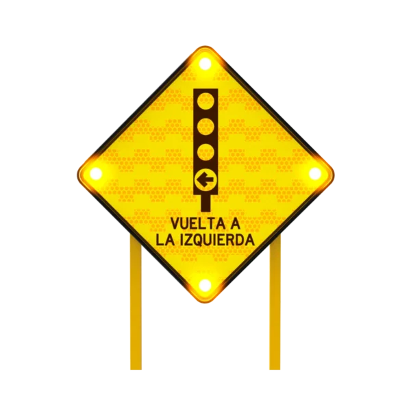 Vuelta a la Izquierda Solar 86x86 cm