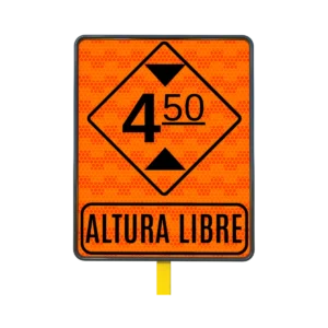 Altura Libre Señal de Tránsito 61x67 cm