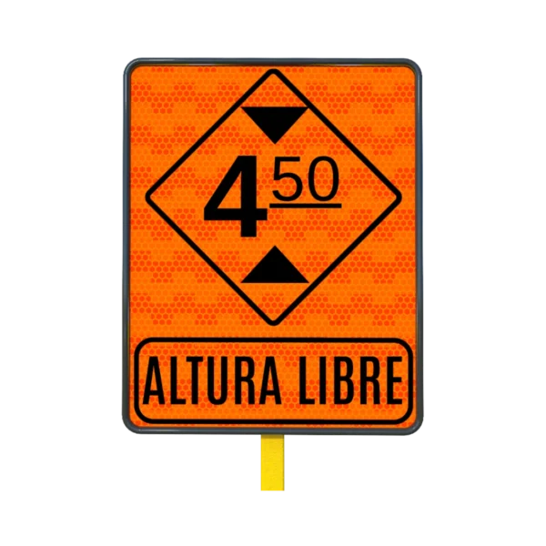 Altura Libre Señal de Tránsito 61x67 cm