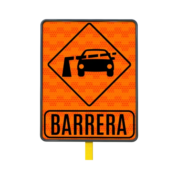 Barrera Señal de Tránsito 61x76 cm