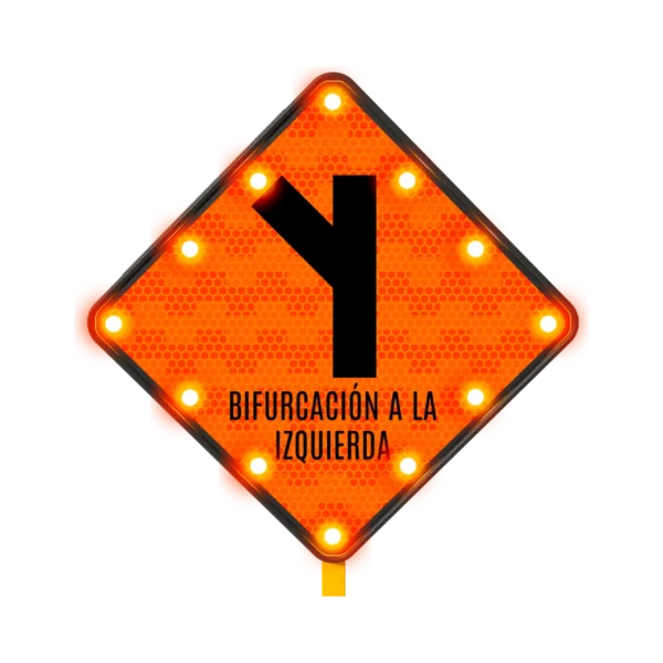 Bifurcación a la Izquierda Solar 71x71 cm