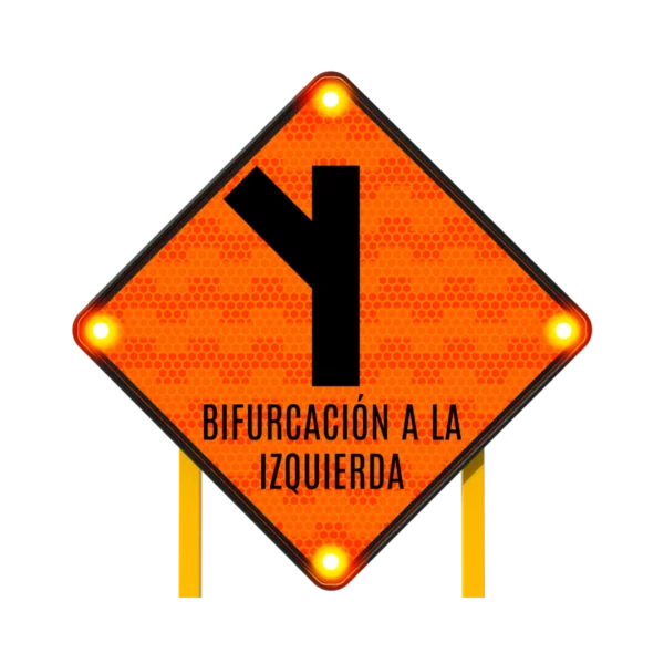 Bifurcación a la Izquierda Solar 86x86 cm