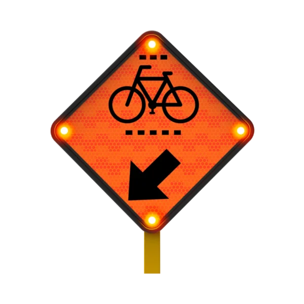 Cruce de Ciclistas Solar 45x45 cm