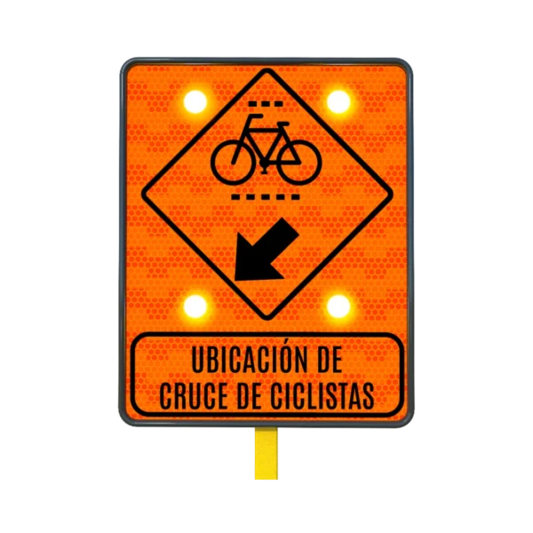 Cruce de Ciclistas Solar 61x76 cm
