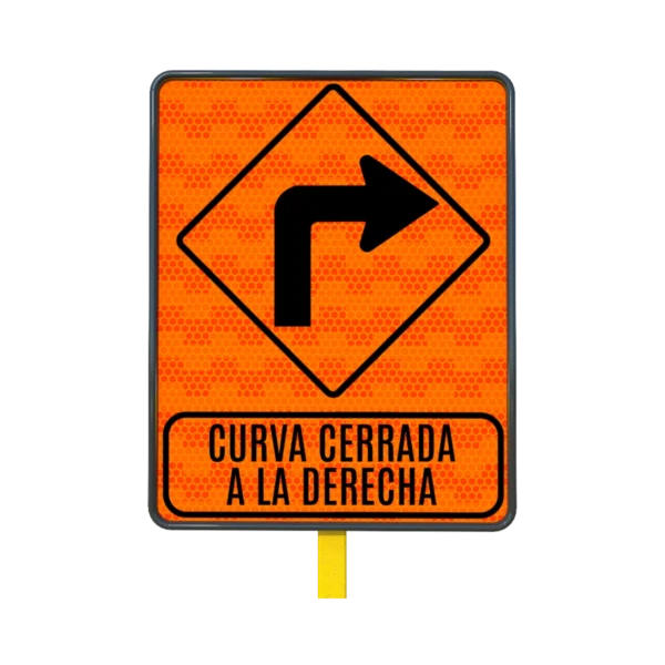 Curva Cerrada a la Derecha 61x76 cm