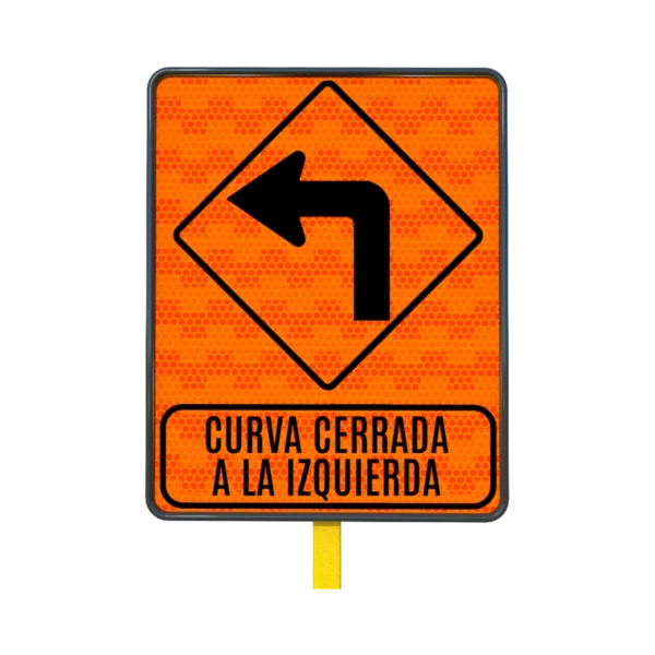 Curva Cerrada a la Izquierda 61x76 cm