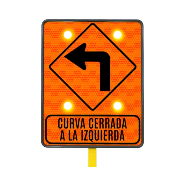 Curva Cerrada a la Izquierda Solar 61x76 cm