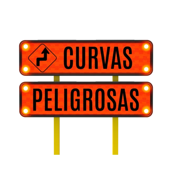 Curva y Contracurva Cerrada a la Derecha Solar 122x30 cm