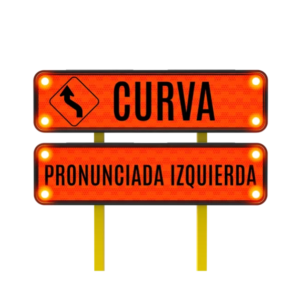 Curva y Contracurva Señal Solar 122x30 cm