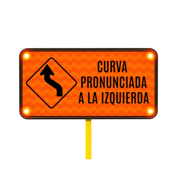 Curva y Contracurva Señal Solar 122x61 cm