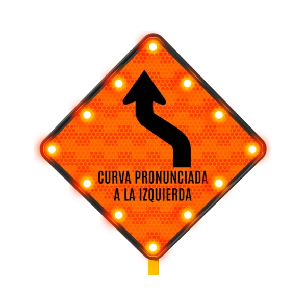 Curva y Contracurva Señal Solar 71x71 cm