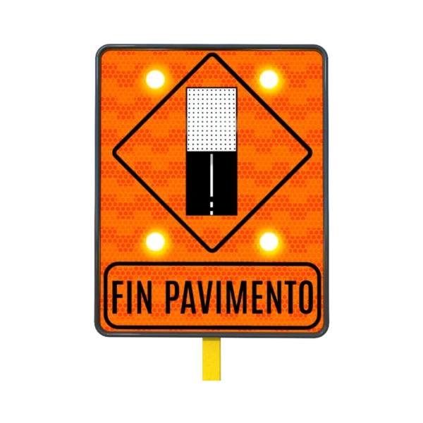 Final de Pavimento Señal Solar 61x76 cm