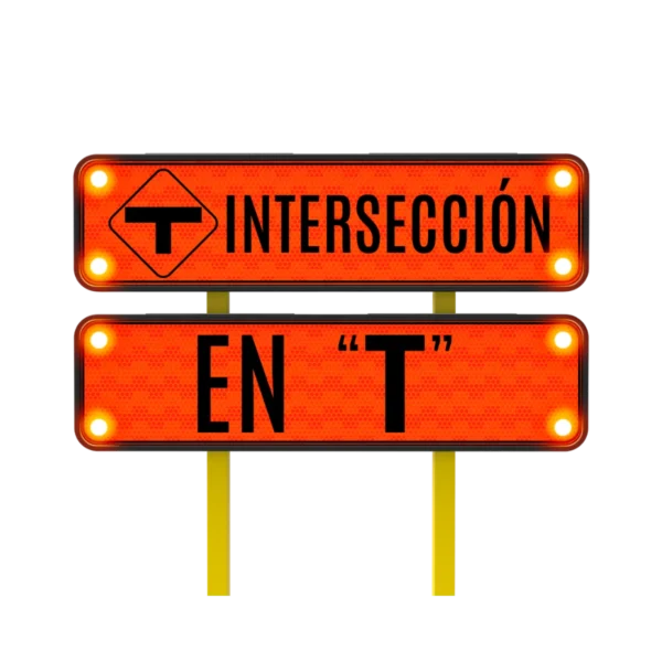 Intersección en T Solar 122x30 cm