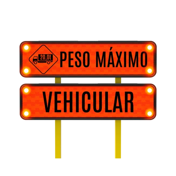 Peso Bruto Vehicular Máximo Permitido Solar 122x30 cm