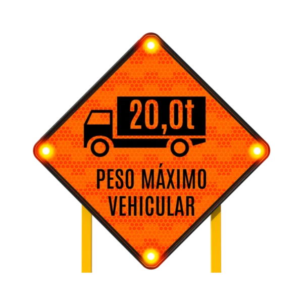 Peso Bruto Vehicular Máximo Permitido Solar 86x86 cm