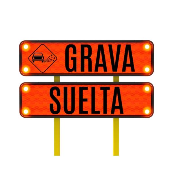 Proyección de Gravilla Solar 122x30 cm