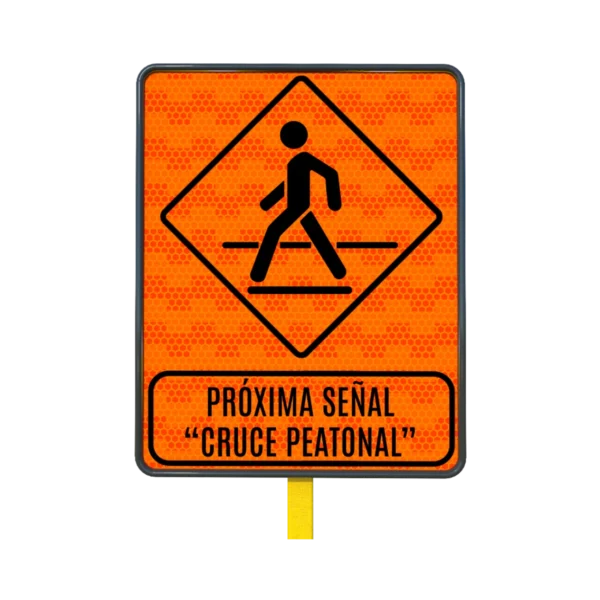 Señal de Cruce de Peatones 61x76 cm