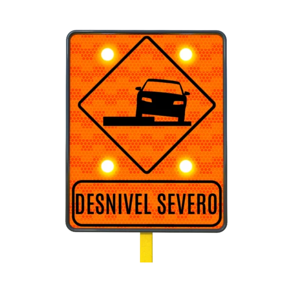 Señal de Desnivel Solar 61x76 cm