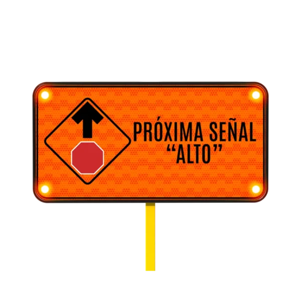 Señal de Pare Solar 122x61 cm