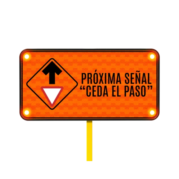 Señal de Seda el Paso Solar 122x61 cm