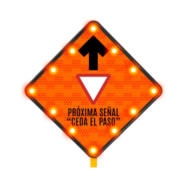 Señal de Seda el Paso Solar 71x71 cm