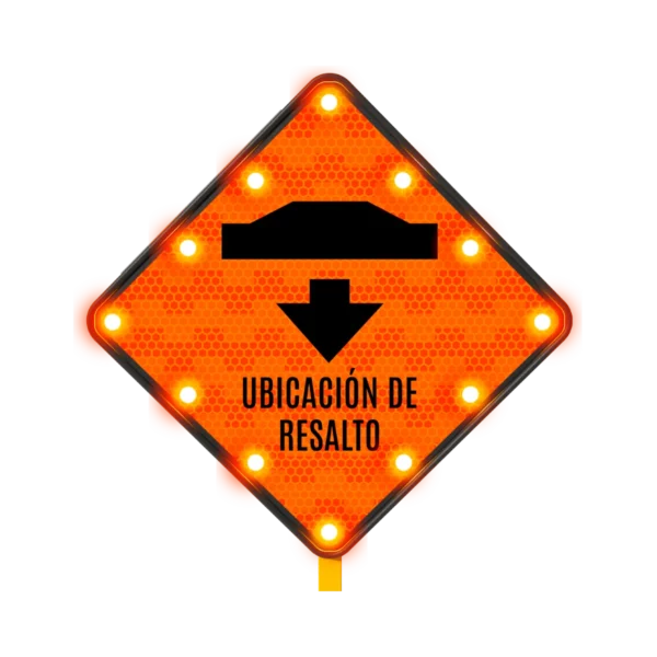 Señal de Tope Solar 71x71 cm