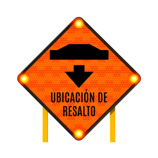 Señal de Tope Solar 86x86 cm