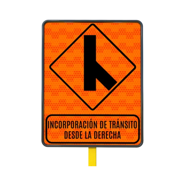 Señal Incorporación de Tránsito 61x76 cm
